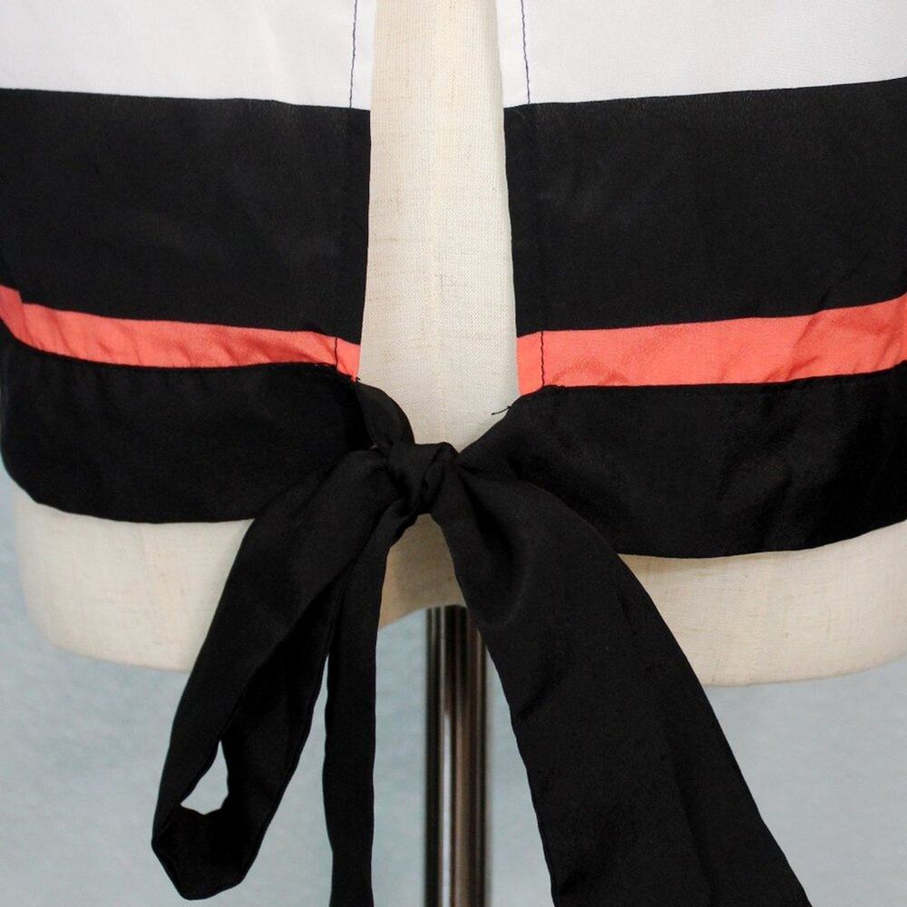 Heart Soul Open Back Tie Striped Tunic Size XL - Picture 6 of 9